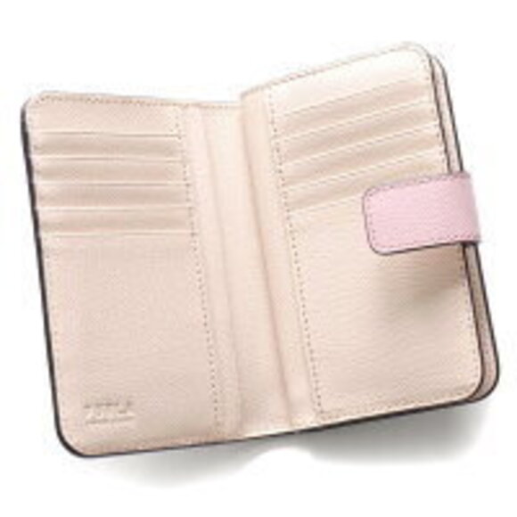 FURLA Camellia Bifold Wallet Alba Pink Ballerina Beige - Picture 4 of 5